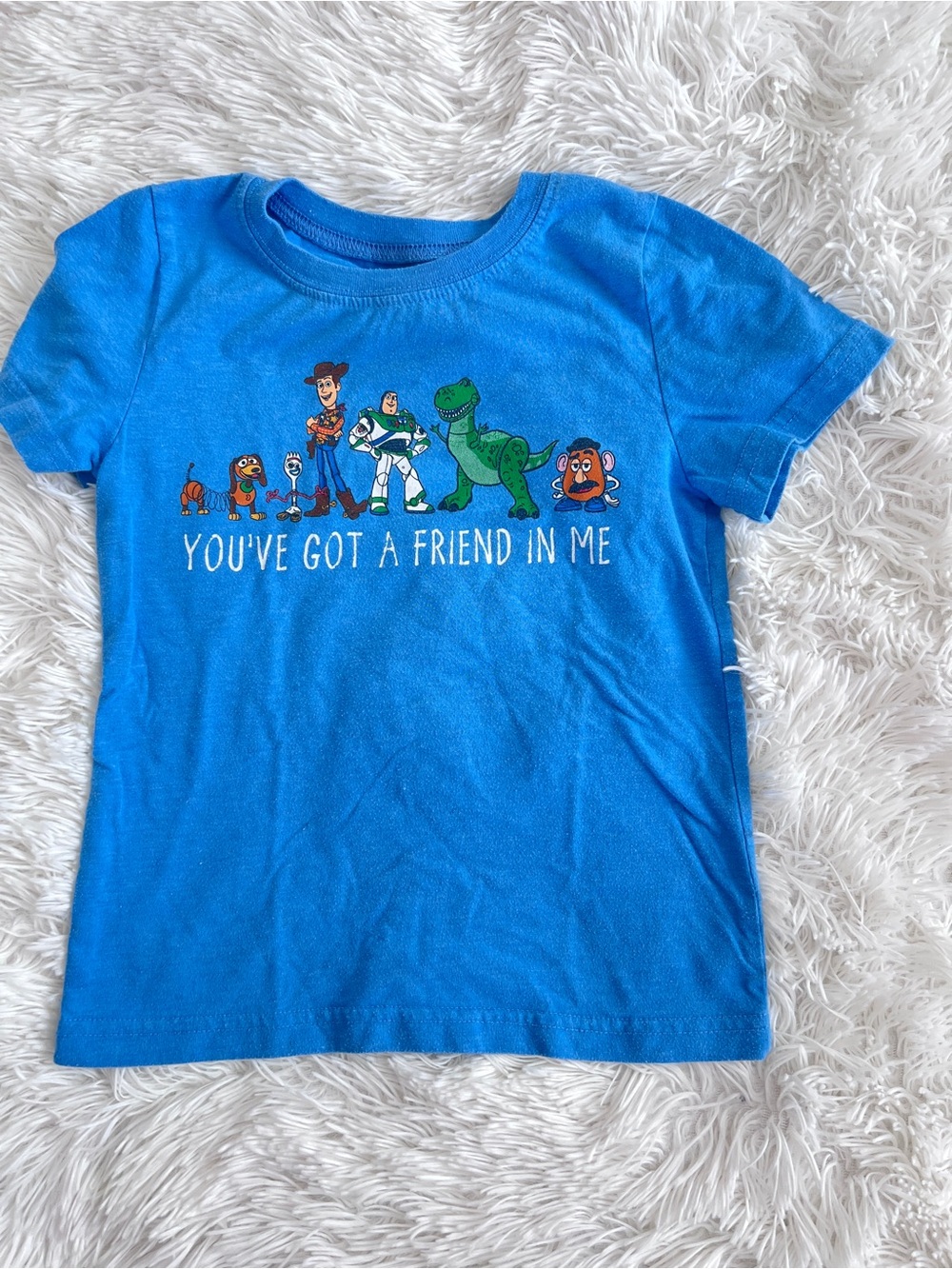 Disney Blue Toy Story 'You've Got A Friend In Me' Kids Tee